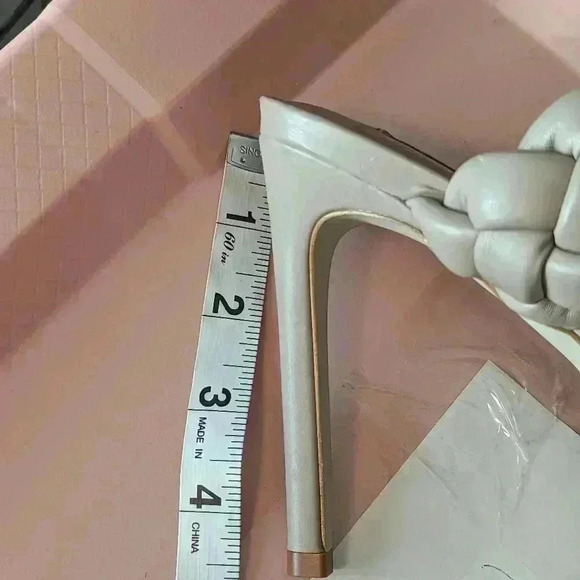 Steve Madden Kenley Women's Taupe Sandals Heels Size 8 - Picture 12 of 14